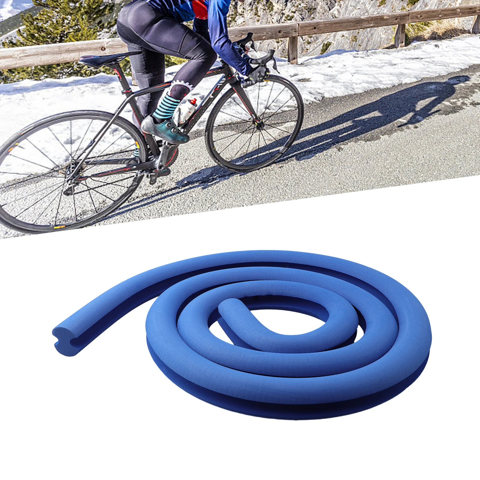 Bike Tubeless Tire Insert Road Bike Tire Liner Anti Puncture 1.9-2.25inch Highway Bike Vacuum Tire Safety Lining