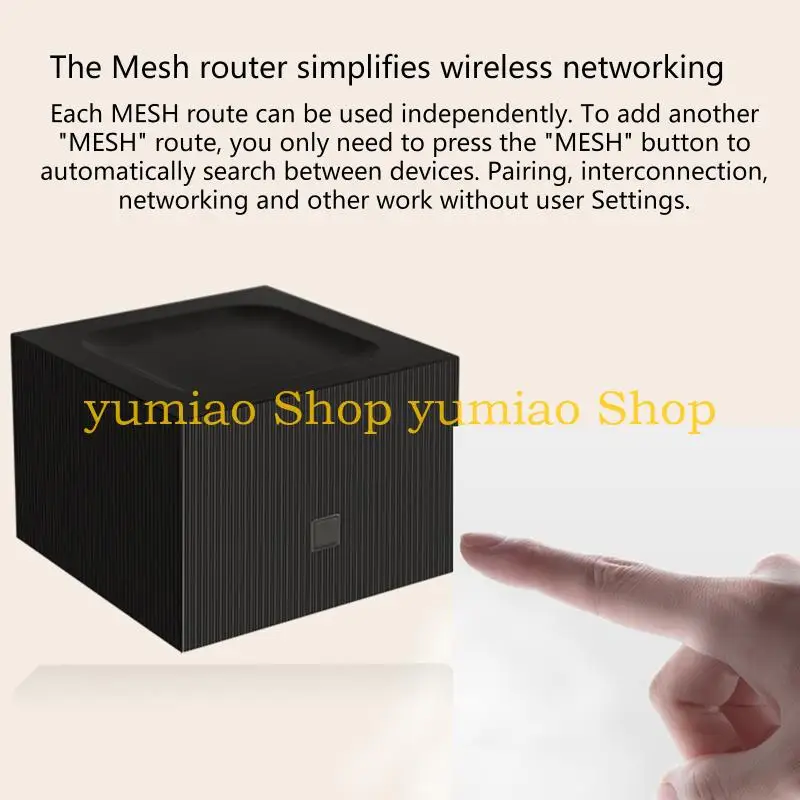 587B AC1200 WIFI WIFI MESS WIFI SISTEME sem fio com 11ac 2,4g/5GHz Dual Wi -Fi WIFI Wireless Router and Repeater