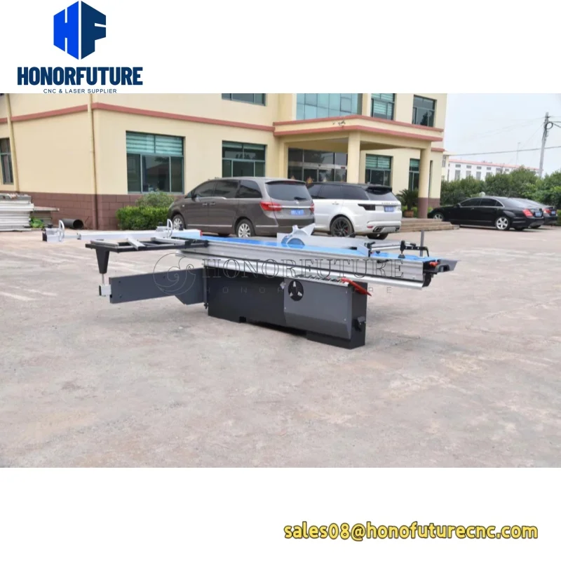 

HonorFuture Woodworking Tools Sliding Table Saw Wood Cutting Machine Panel Saw Cutter Wooden Furniture and Cabinetry