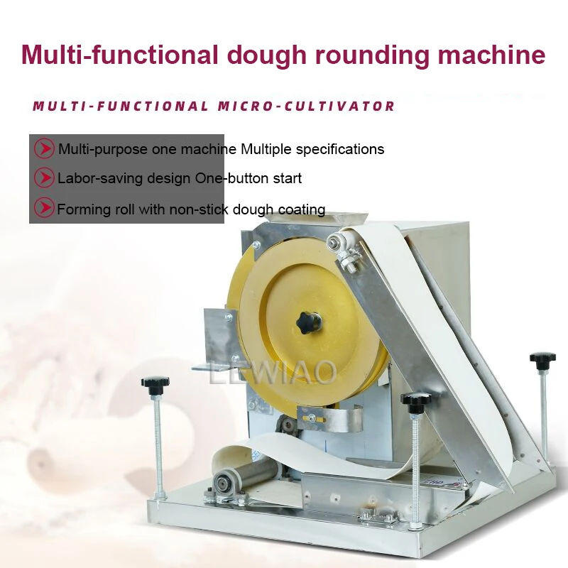 Round Dough Bread Ball Forming Machine Pumpkin Pie Dividing Dough Maker