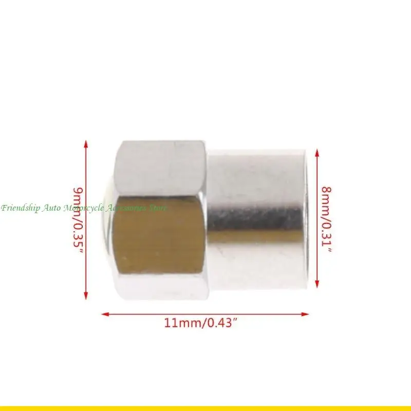 SZCH 2pcs/Set Chrome Car Auto TPM