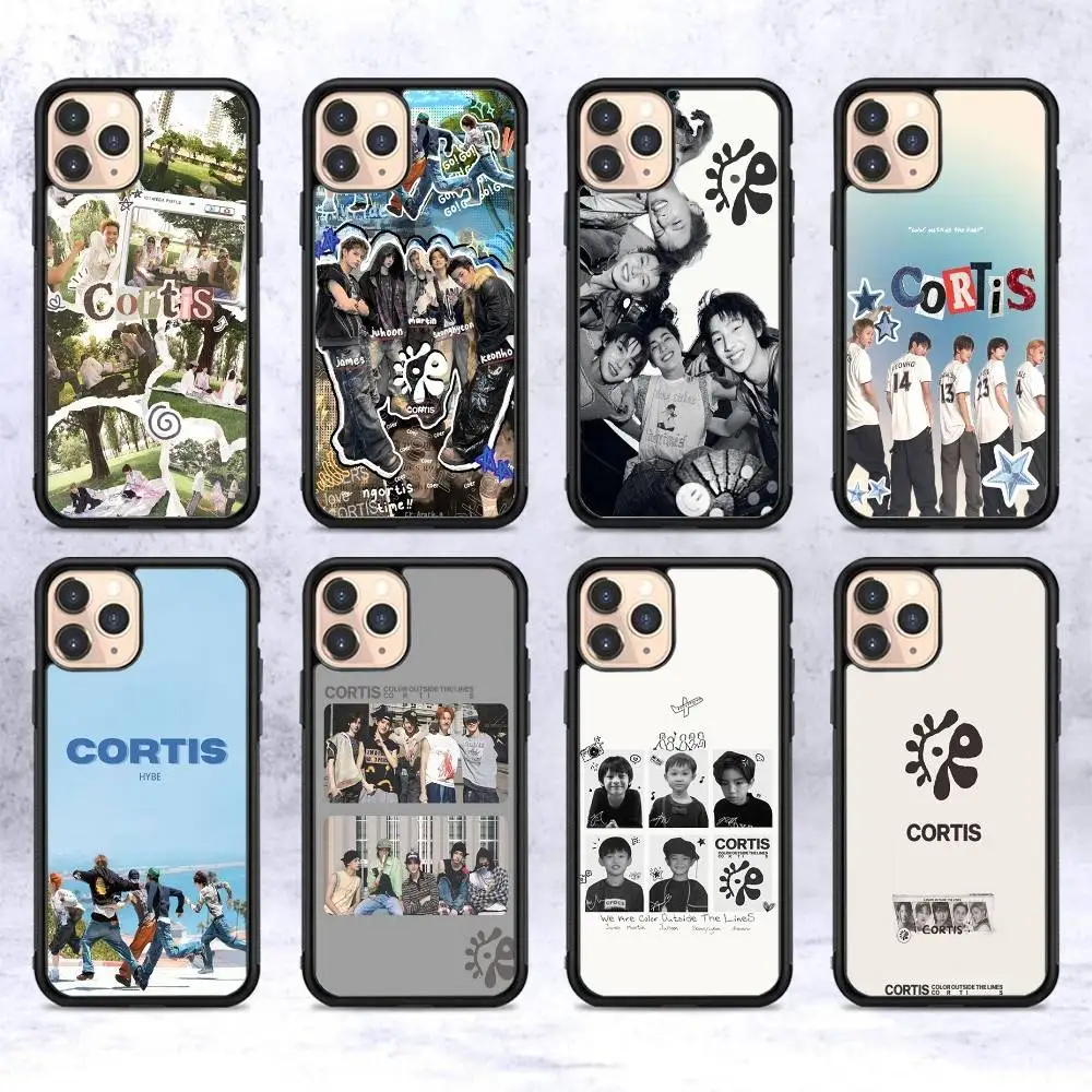 

Fashion C-CORTIS For iphone 17 Air 16 15 14 13 12 11 Pro Max TPU+PC Plus Shockproof Back Phone Cover