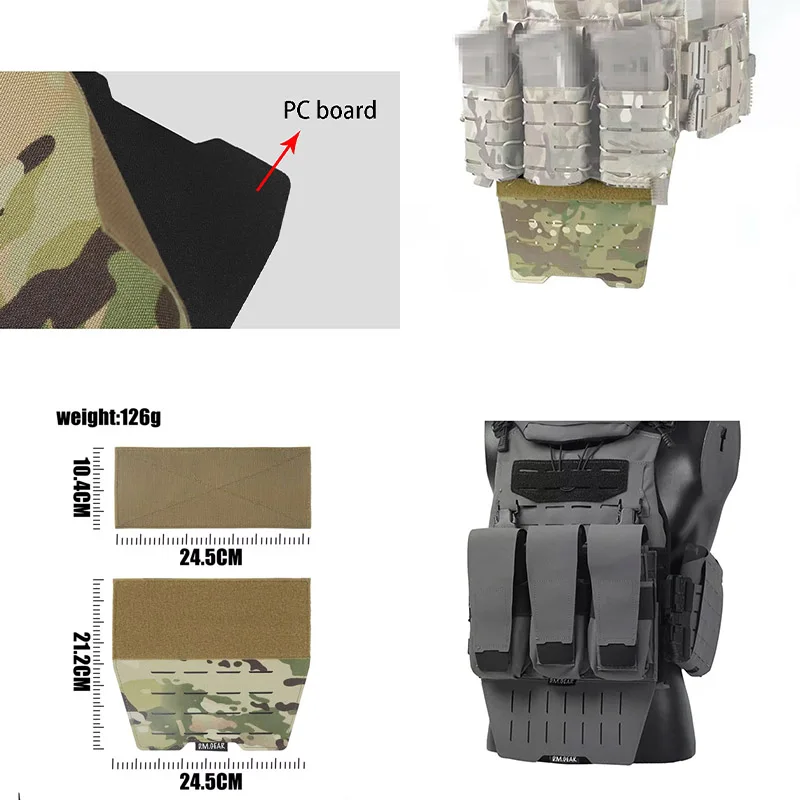 

Тактический жилет для защиты живота, двухсторонняя пластина molleJJ, модернизированная перегородка для защиты живота, гарантия качества