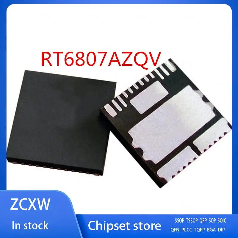 

10Pcs/Lot New RT6807AZQV RT6807A QFN