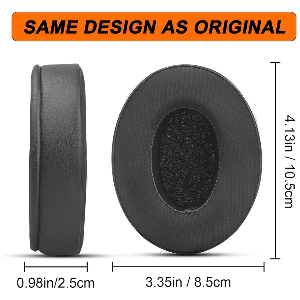 Leather Sleeve Cooling Gel Replacement Earpad for HyperX Cloud 2 HyperX Cloud Stinger Headphone