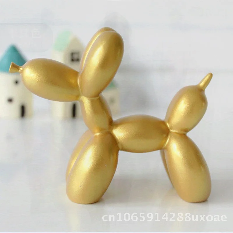 

Resin Ball Dog Cake Toppers Birthday Party Dessert Decoration Children's Gift Baking Doll Ornaments in Multiple Colors