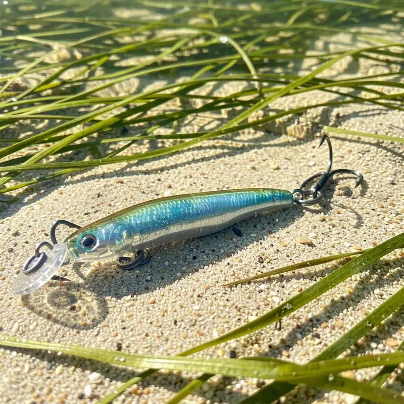 Minnow Realistic Hard Lure Wobbling 4cm 1.5g Pike Sea Dynamic S-Swim Minnow Lure Tackle Bass Perch Trout Walleye
