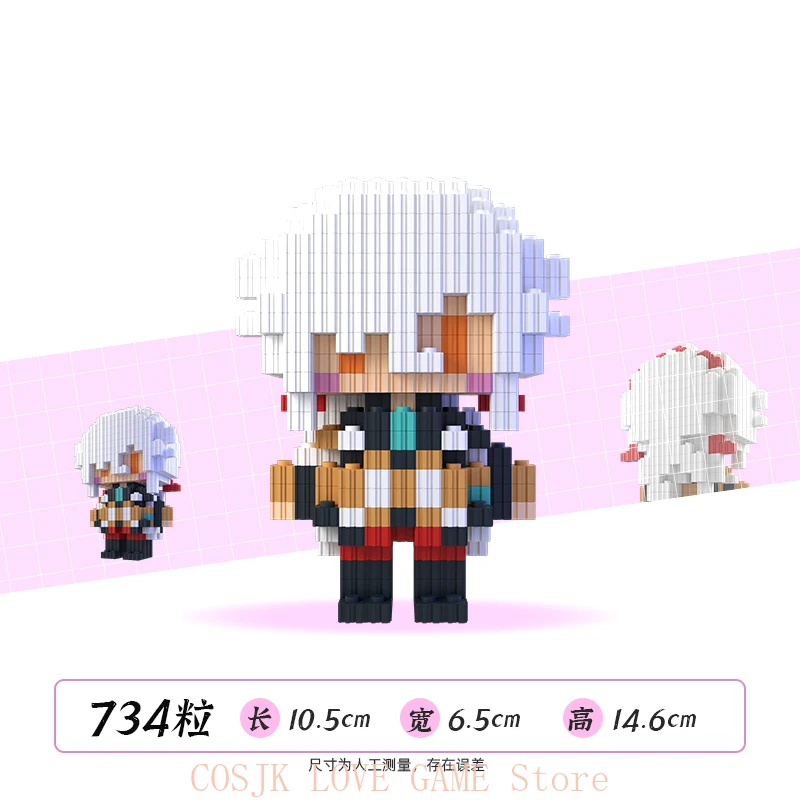 Anime Honkai：Star Rail JIngyuan Yanqing Tingyun Jiaoqiu Cosplay Garage Kits Figurine Model Assembled Handmade Model Gift