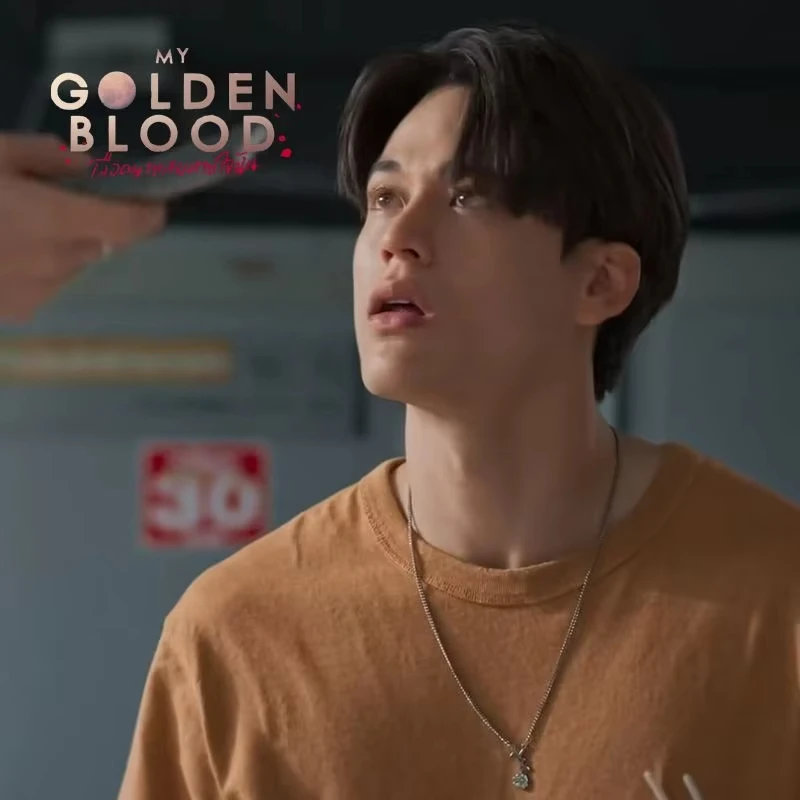 المسلسلات التلفزيونية نفس النمط تأثيري قلادة بلدي الدم الذهبي جوس غاوين للجنسين التيتانيوم الصلب روز قلادة المختنق سلسلة مجوهرات #2