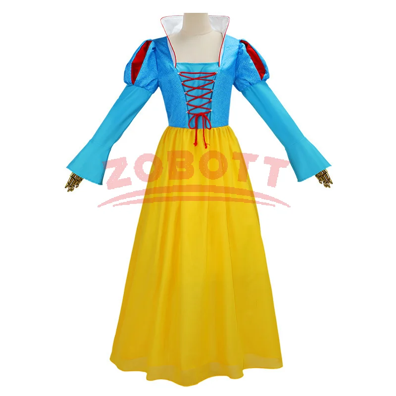 The Snow White Evil Queen Cosplay Costume with Crown Evil Queen Costume Dress Halloween Carnival Costume view 3