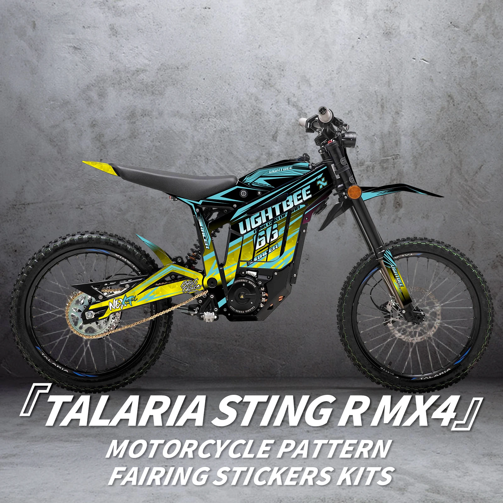 

Для Talaria Sting R MX4 наклейка из ПВХ на весь корпус-изменяющий цвет декор против царапин водонепроницаемая высококлейкая наклейка на мотоцикл