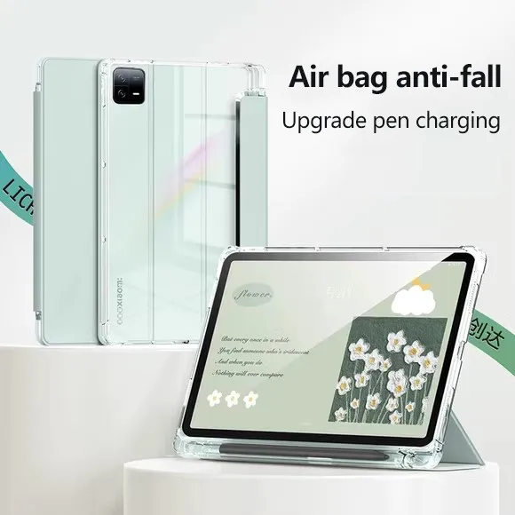 

Прозрачный чехол для ручки для Xiaomi Pad 7 7Pro 11,2 дюйма 2024 5 6 6S Pro Poco Pad12.1 Redmi Pad SE 8,7 11 дюймов Pro 5G 12,1 Pro12.1