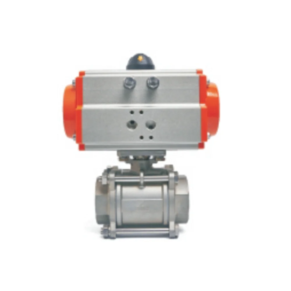 Electric actuator quick joint clamp wire ball valve Stainless steel high temperature steam stop valve