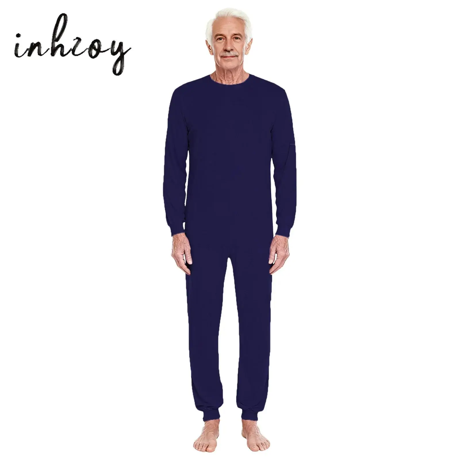 

Одежда для взрослых с особыми потребностями для людей с ограниченными возможностями, комбинезон с защитой от полосок для пожилых людей, длинные брюки на молнии с длинными рукавами, цельный комбинезон