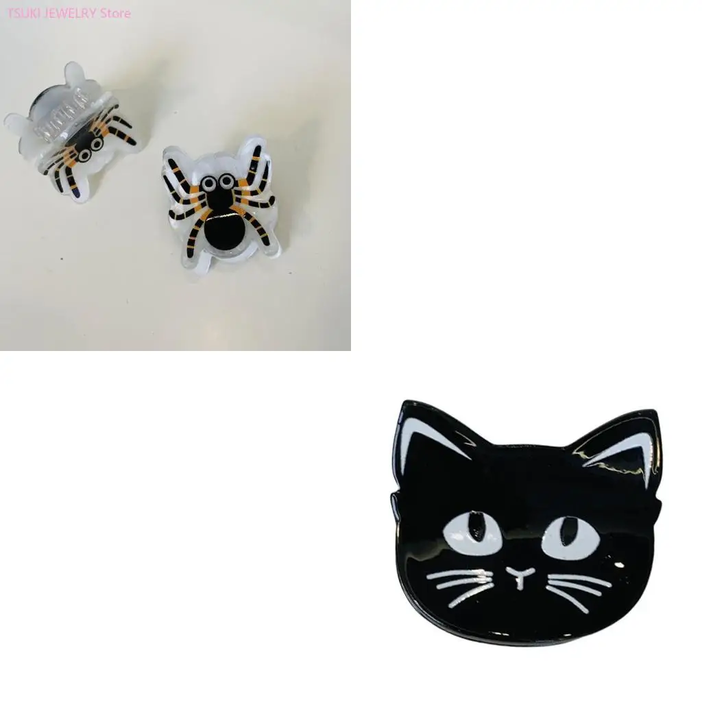 

62KE Hair Clip Fashion Unique Claw Barrettes Halloween Head Adornment Hair Ornaments
