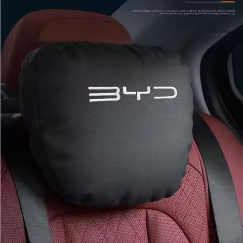 Car Headrest Lumbar Support Travel Neck Pillow for BYD Song pro Tang L Yuan plus F3 Han Tang Qin L Plus M6 Seal 2024 2025 2026