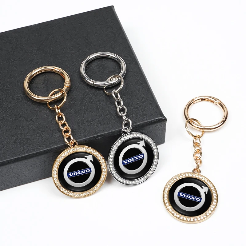 

Car logo Key Chain Pendant Keyring Metal Keychain For Volvo ES90 EC40 EX40 EM90 XC90 V90 V60 XC60 V40 S80 S60 S90 C40 XC40 V70 X