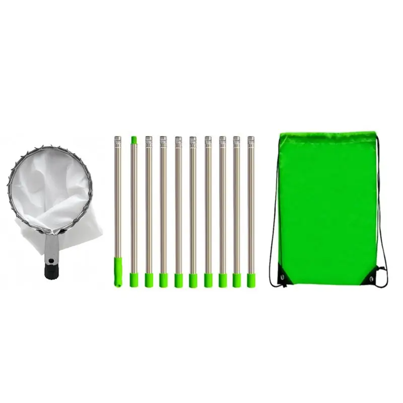 

AEE8-сборщик фруктов с телескопической штангой, металлический сборщик фруктов, садовый инструмент для сбора персика, сбор фруктовых ловцов