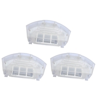 3X 2 In 1 Water Tank Dust Box For Ultenic T10/PROSONEC M8PRO Robot Vacuum Cleaner Accessories Parts