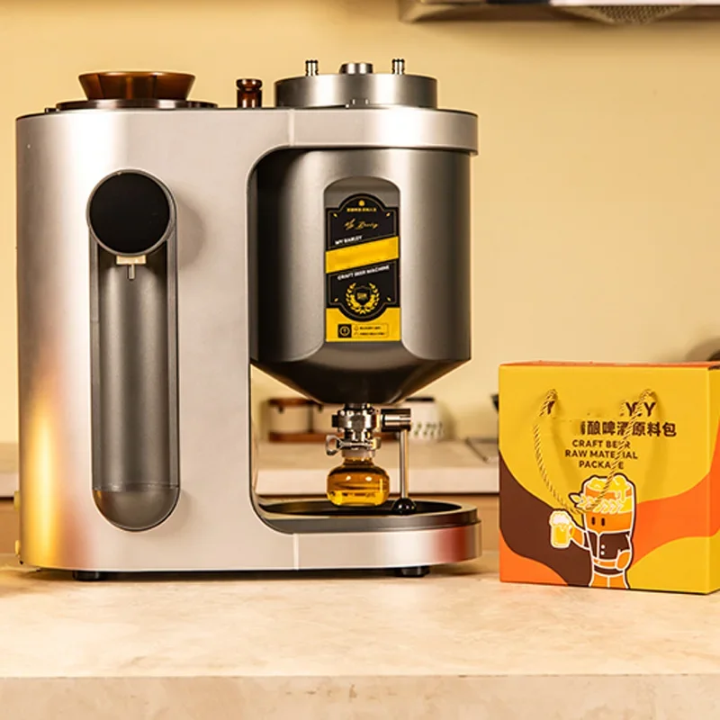 10L Smart Automatic Beer Brewing System, Home Craft Beer Maker, One-Button Operation, 12 DIY Recipes, Isobaric Filling