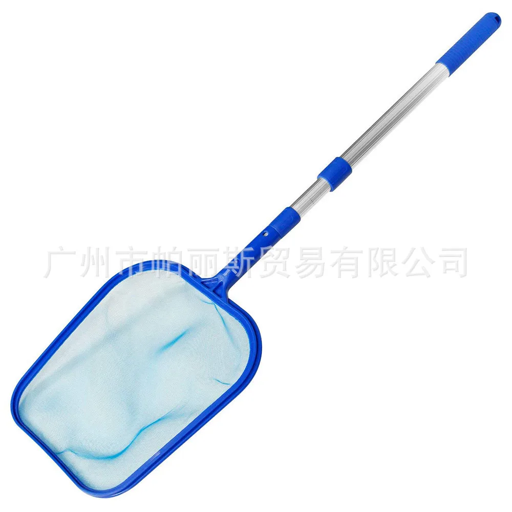 Pool Cleaning Net With Pole Shallow Deep Skimmer Leaf Rake Fishing Net For Pool SPA