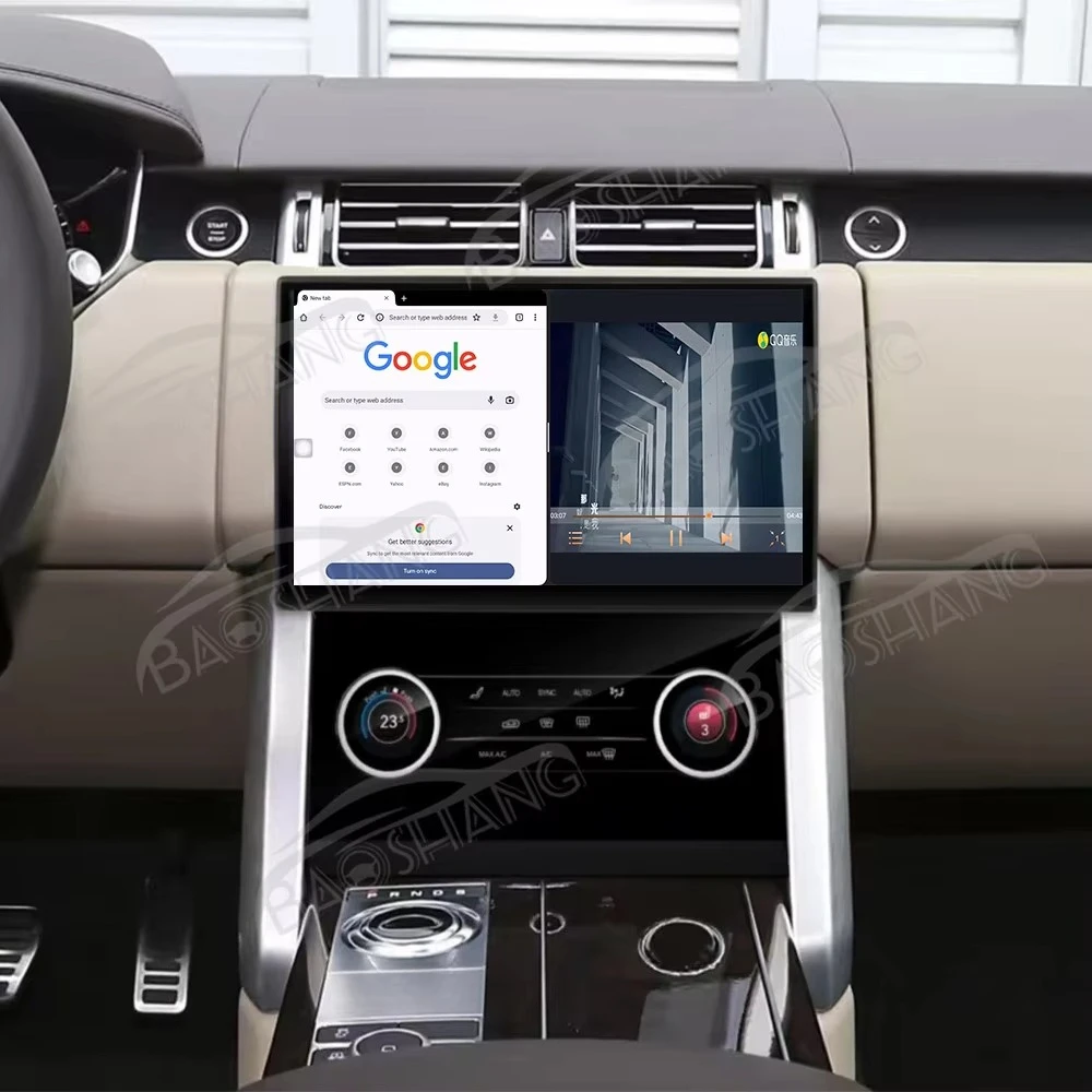 11.4/12.3 Inch Android 13  Screen Navi Carplay for Executive 2013-2017 Car Radio Android Multimedia Player