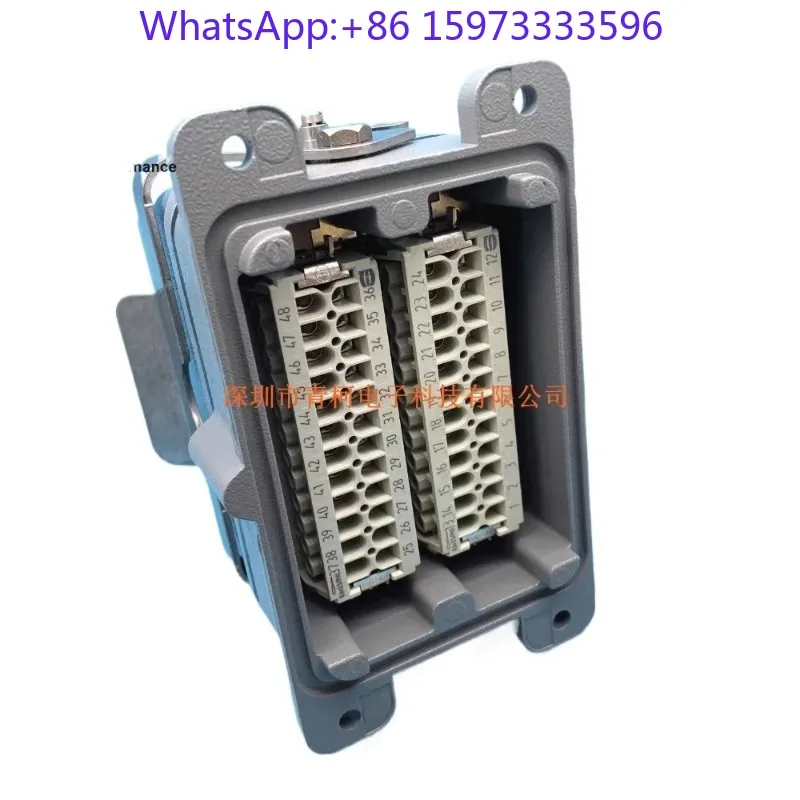 1pcs   Heavy‑Duty Aviation Connector 48 Pin 09330242611 for Industrial Cabinet Wiring Automation Industrial