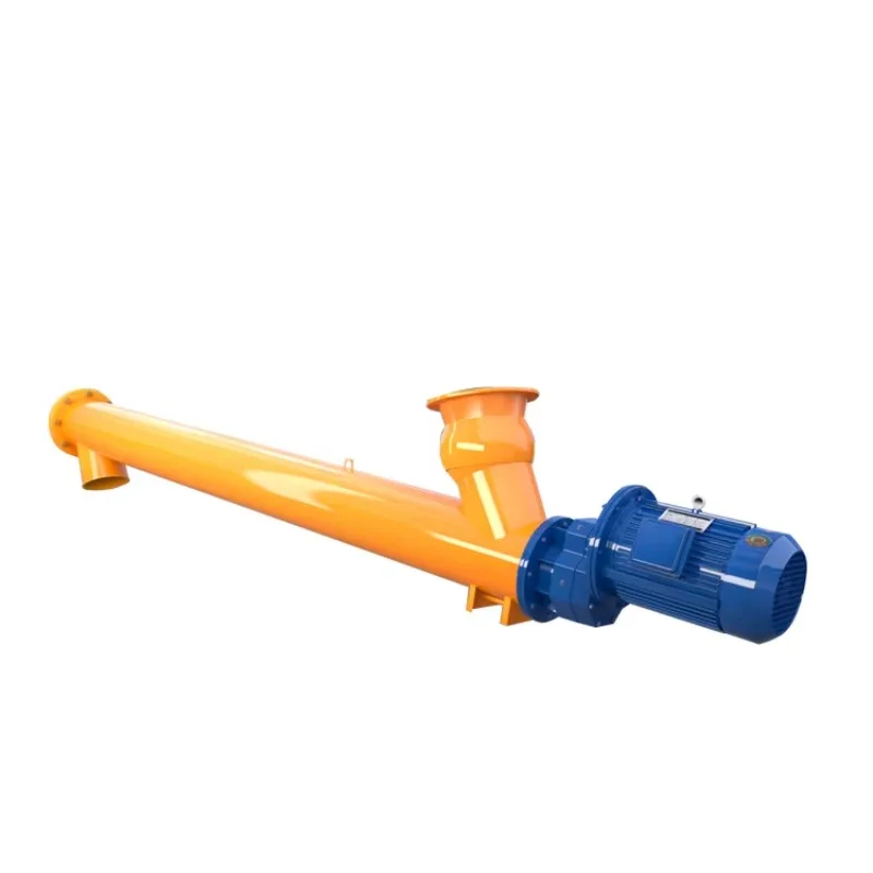 Tube Screw Conveyor Auger 165 Feeder Dry Powder Cement Sand Coal Ash Particle Loading Lifting Industrial Conveying Equipment