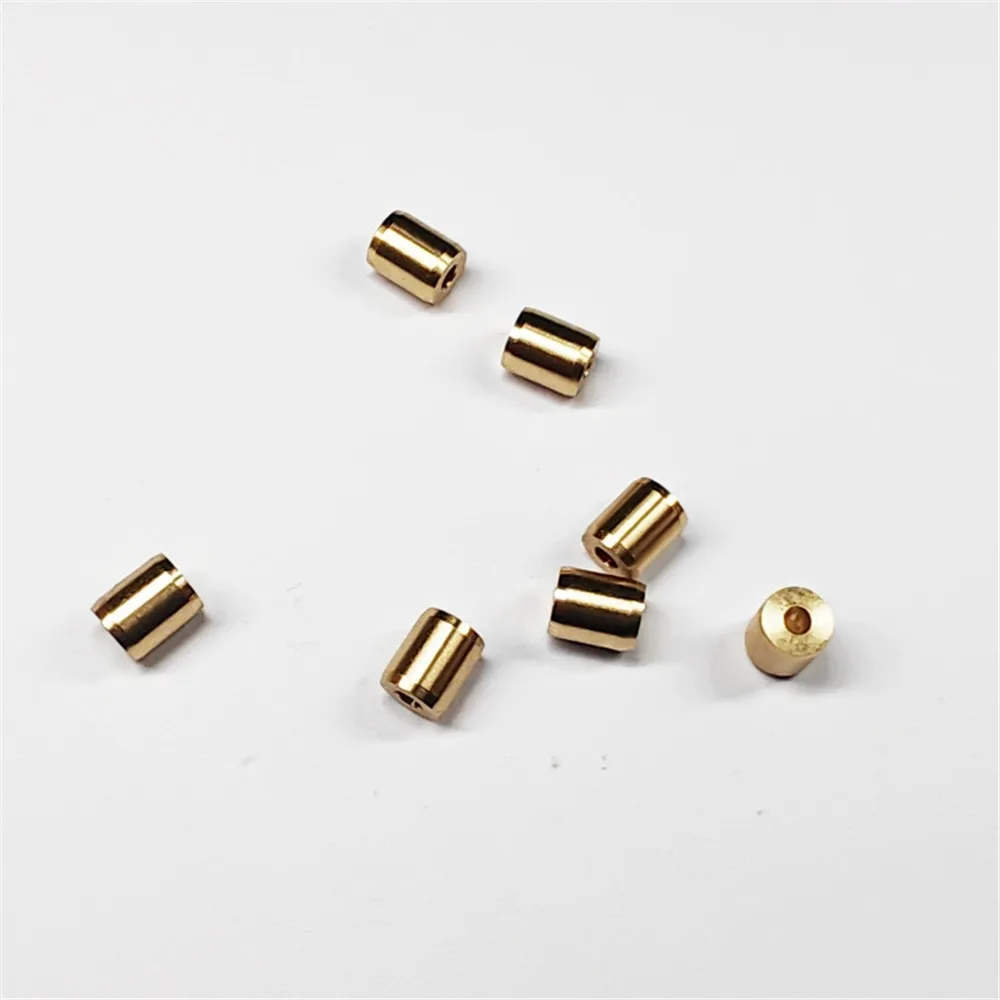 緩い銅スリーブ 2*5*6 ミリメートル小さなベアリングスリーブチューブ真鍮 DIY ミニ車の車軸シャフトスリーブ