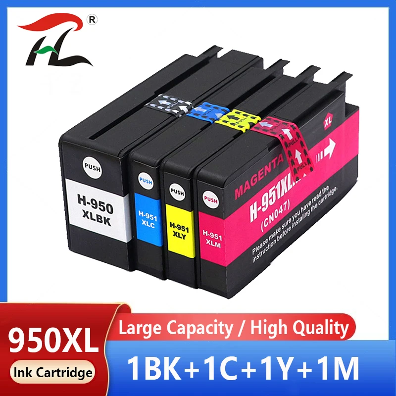 Compatible For HP 950XL 951XL HP950 Ink Cartridge for HP 950 951 for Officejet Pro 8100 8600 251dw 276dw 8630 8650 8615