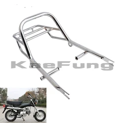 Portaequipajes DAX, tubo de hierro, estante trasero, reposabrazos para Jincheng 70, modificación de asiento trasero de motocicleta, accesorios de motocicleta