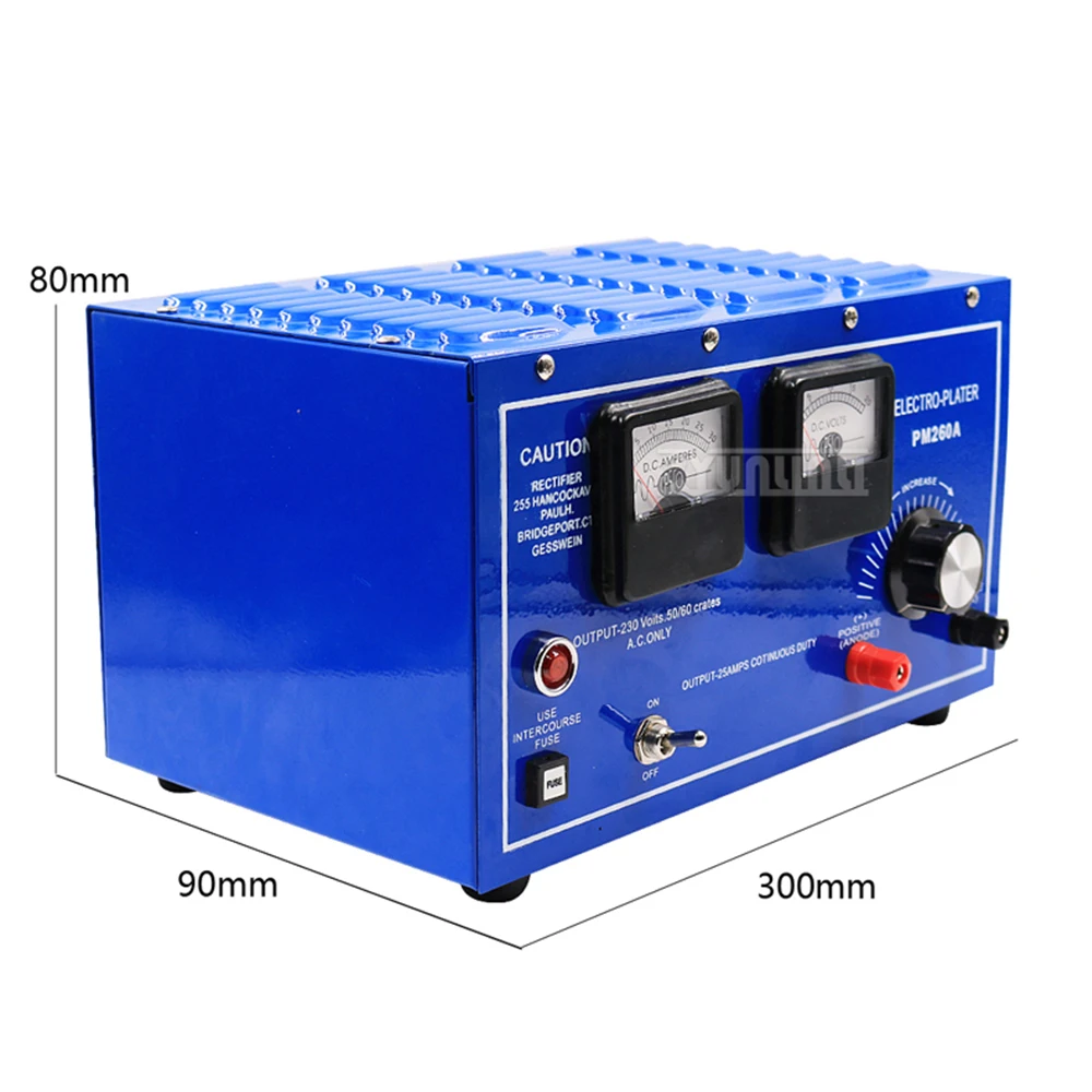 전기 도금 기계 10A/20A/30A 출력 정류기 전자 도금 기계 쥬얼리 DIY 만들기 도구