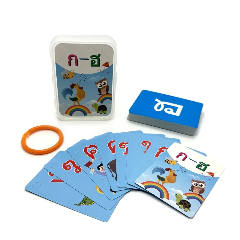 

《Thai learning cards》Thai Learning Cards For Vocabulary And Language Study With Pronunciation And Meaning Practice Exercises