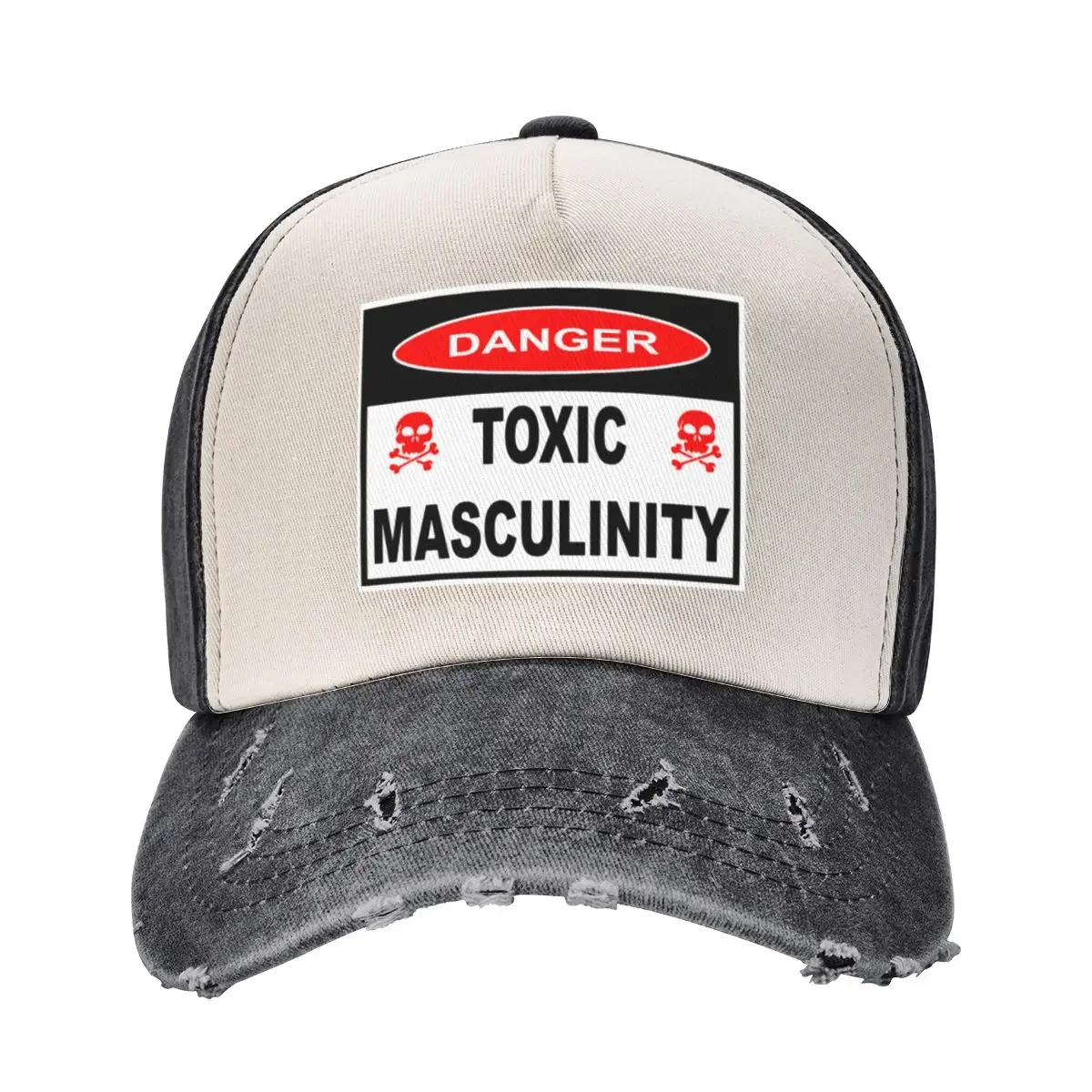 

DANGER - TOXIC MASCULINITY Baseball Cap designer cap beach hat Golf Wear Hat Beach Girl Men's