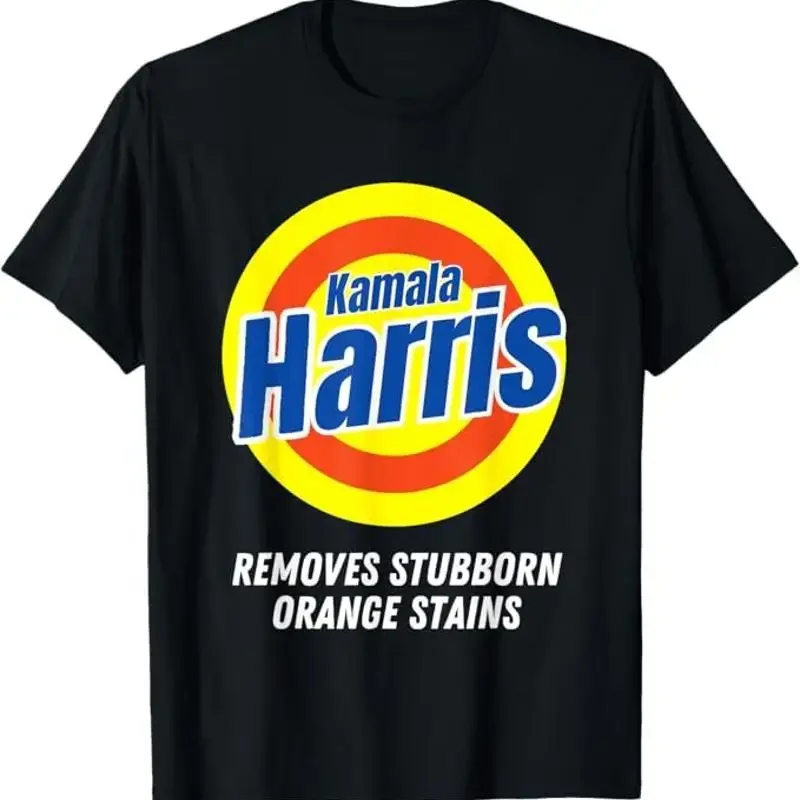 Kamala Harris 2024 Removes Stubborn Orange Stains humorous T-Shirt
