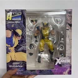 Revoltech YAMAGUCHI Wolverine Action Figure Logan Toys X-Men Model Toys Joint Movable Doll Room Decor Collection Present