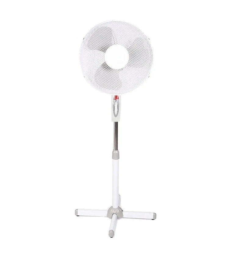 16 inch swing light 128360B Elite white foot fan