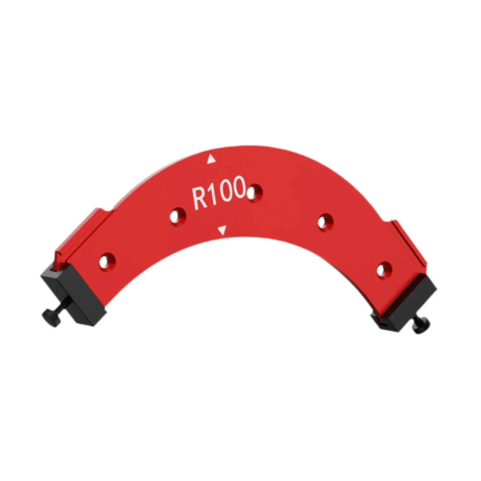 ARC Corner Gauge Corner Radius Template Aluminum Alloy Accurately Measure Reusable Table Corner Versatile Tool Woodwork Tool