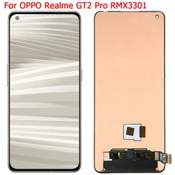 GT2 Pro Original LCD For Oppo Realme GT 2 Pro RMX3300 RMX3301 LCD Screen Display Touch Panel Digitizer Assembly With Frame