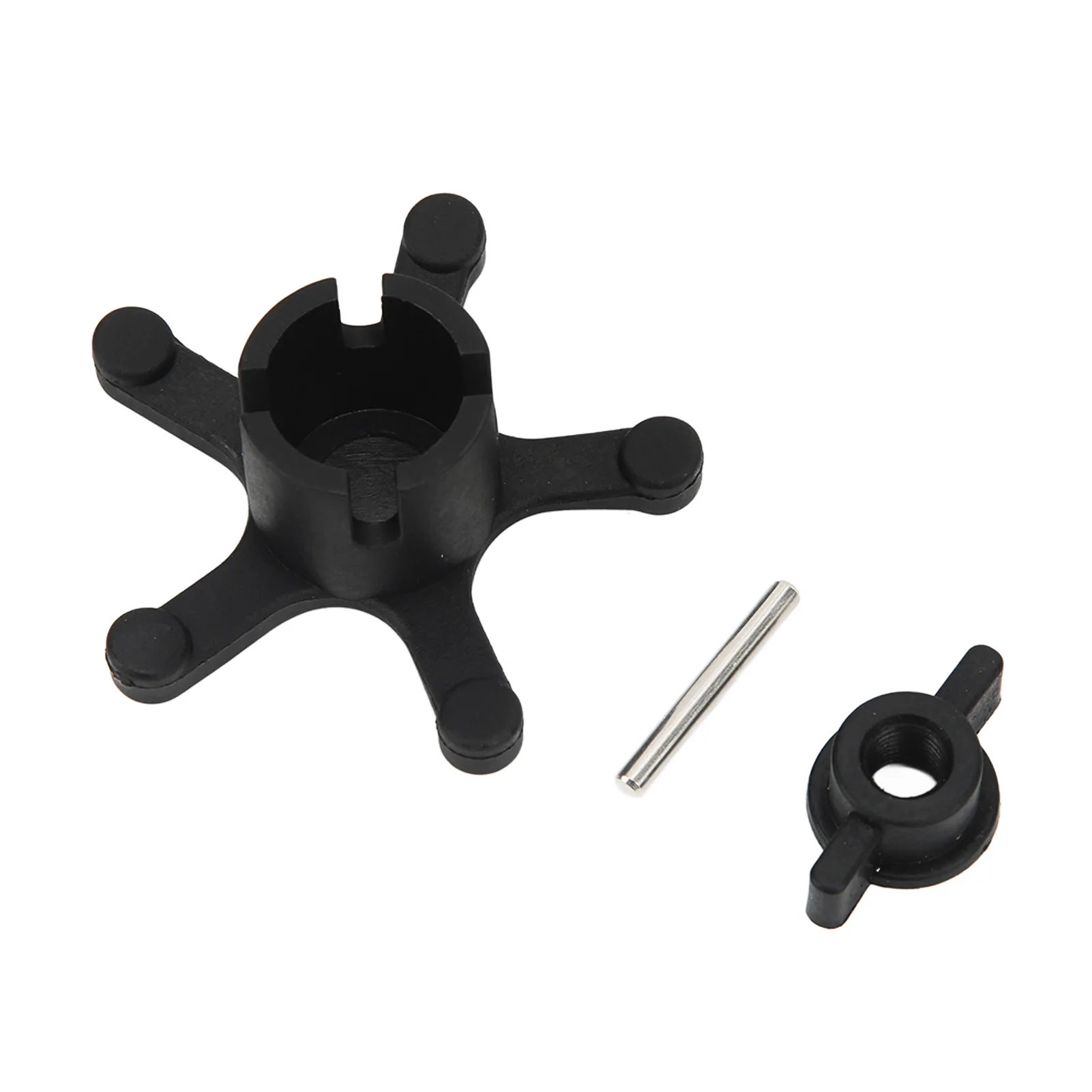 المروحة البلاستيكية السميكة 2 شفرة استبدال المروحة لمحركات 12 فولت 24 فولت المروحة البديلة السوداء