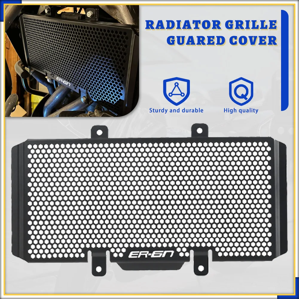 

ER-6N ER-6F Ninja 650R Radiator Grille Guard Cover For Kawasaki ER6N ER6F Ninja650R 2006 2007 2008 2012 2013 2014 2015 2016