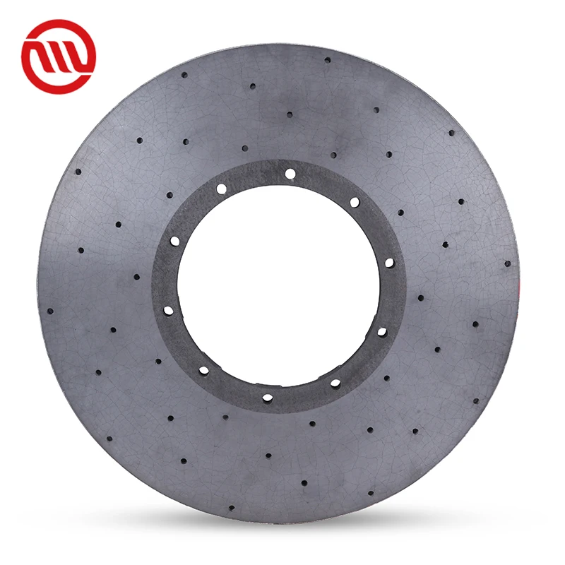 High Performance Racing Carbon Ceramic Brake Disc 390mm400mm410mm 19Z Brake Caliper for Porsche Taycan Cayenne 718 911 Panamera