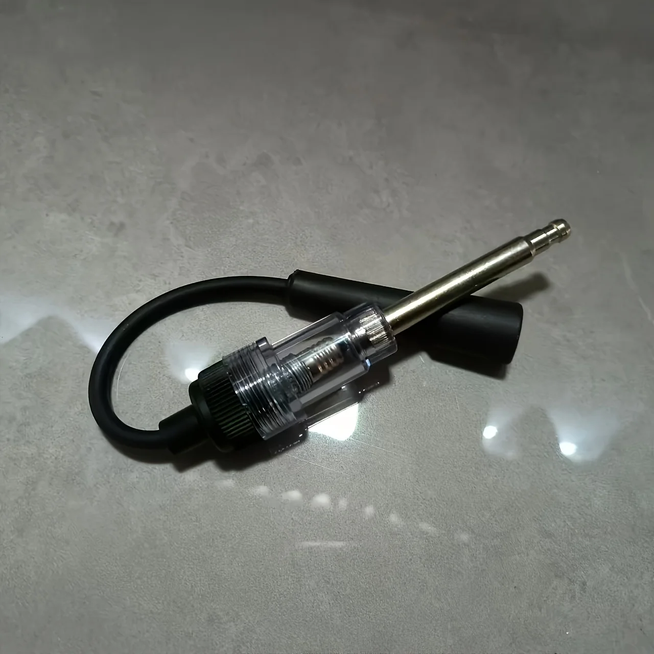 Universal Ignition Spark Tester Engine Diagnostic Tool In Line Checker with Metal Connectors for Car Truck Lawnmower Motorcycle