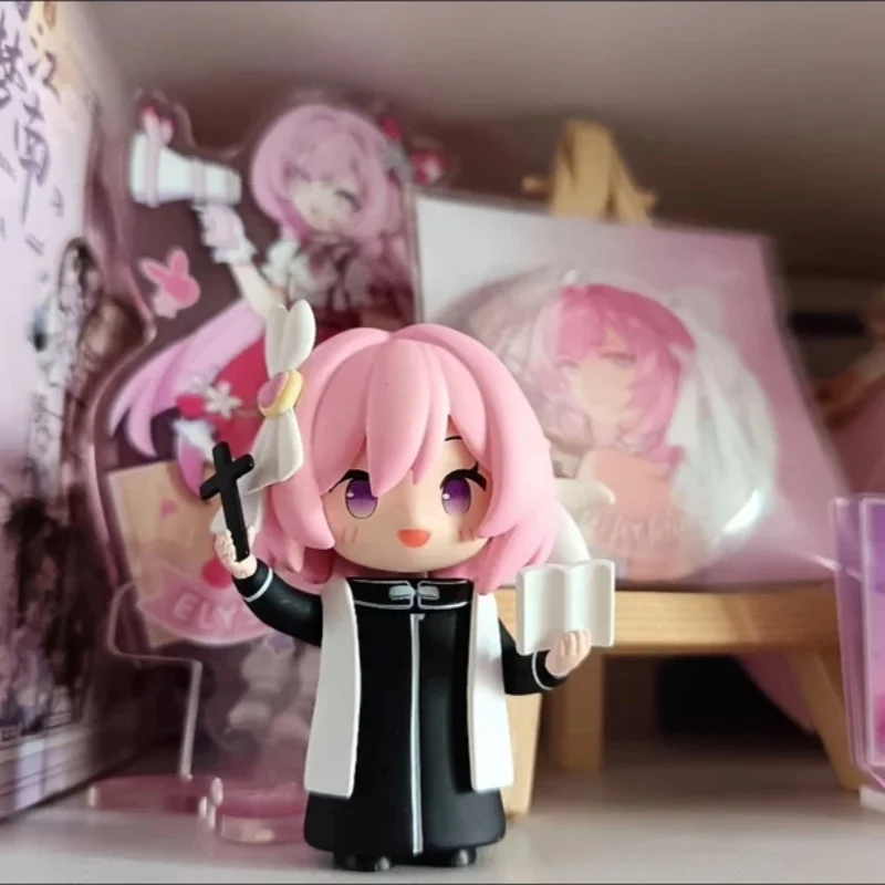 Honkai Impact Elysia Q-Version Series Blind Box – Heilung, Desktop-Dekoration, trendige süße Figurensammlung, Spielzeuggeschenke für Mädchen