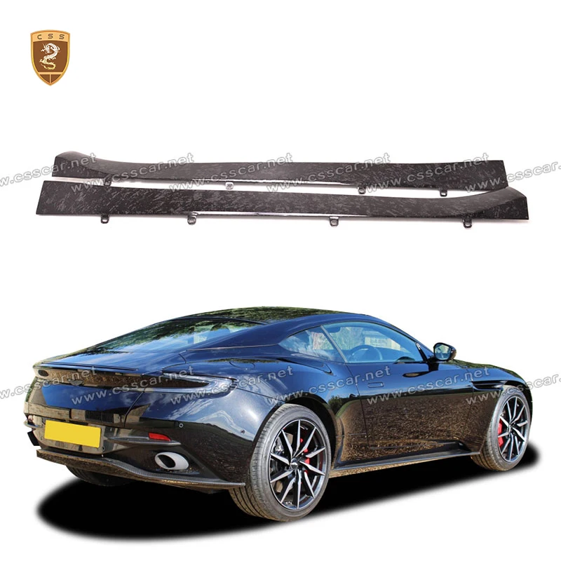 

OEM Style Car Side Skirts Extension Rocker Panel Splitter Cover For Aston Martin DB11 Dry Carbon Lip Spoiler Diffuser Accessory