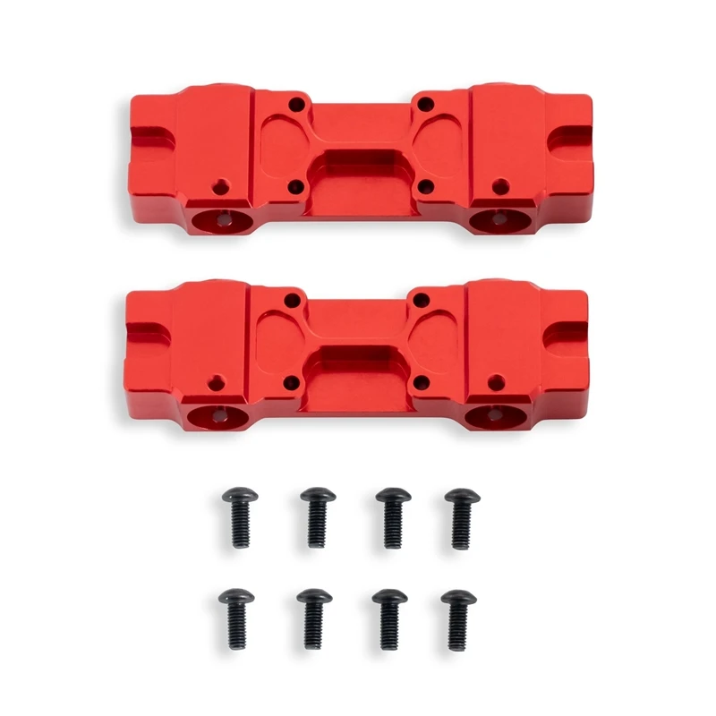 2 Pcs Metal Front & Rear Bumper Mounts Servo Bracket for Redcat Gen8 RC Crawler Upgraded Parts RER11412,A