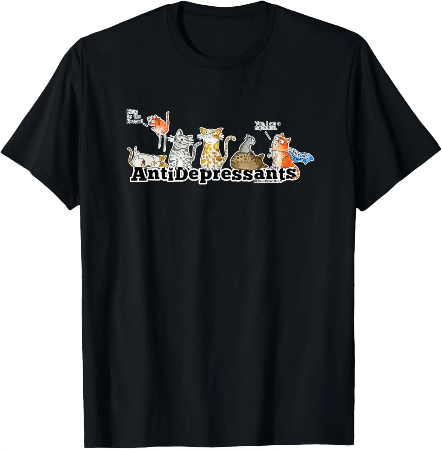 Antidepressants Cats T-Shirt