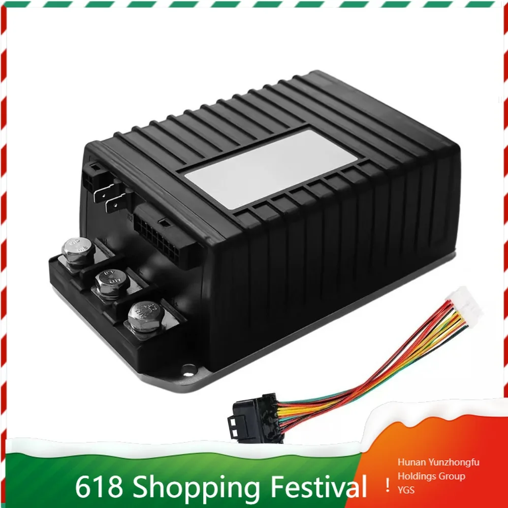 Model 1266A-5201 DC Motor Controller 36-48V 275A Heavy Duty Speed Regulator With Full Wire Set