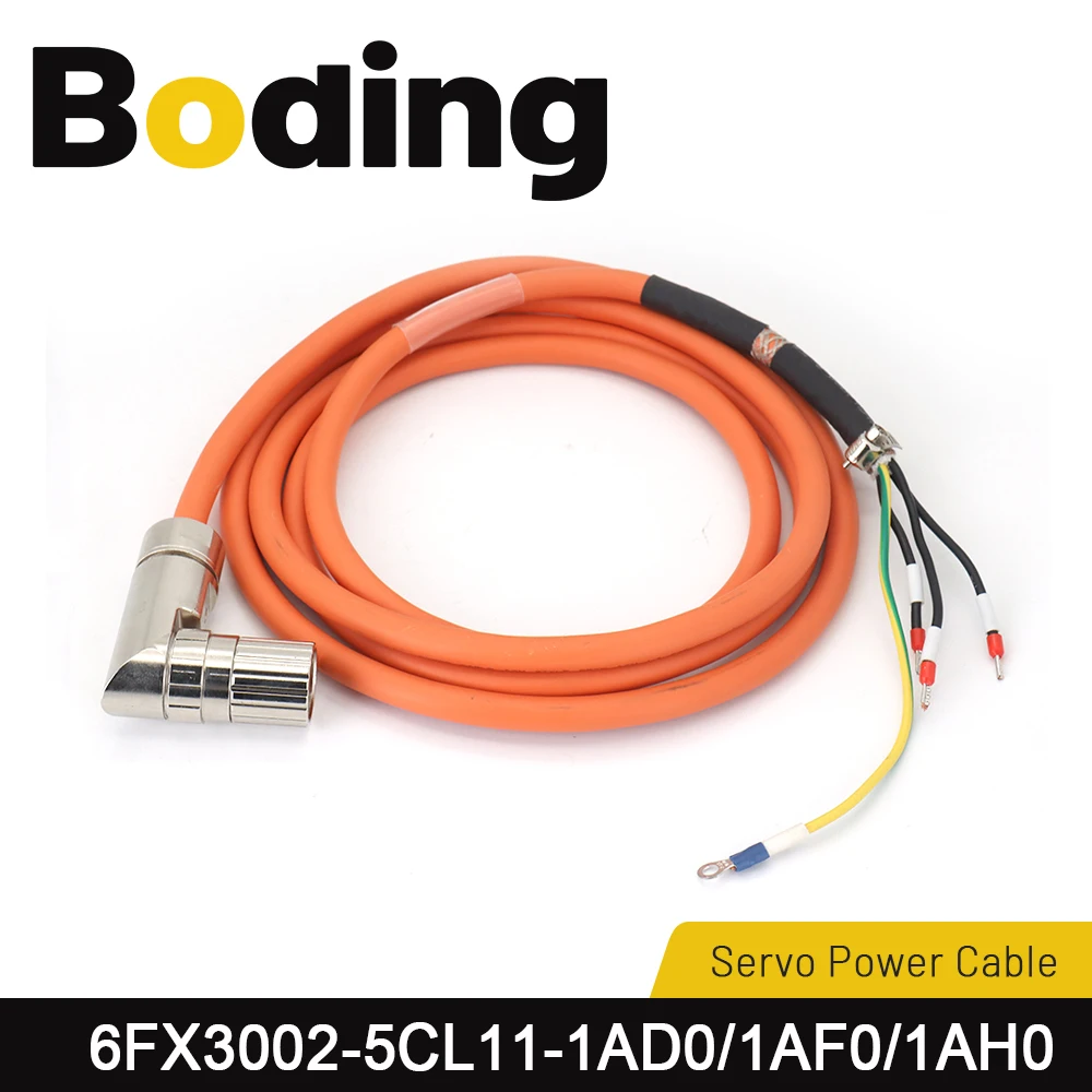 

Boding V90 Servo Motor Power Cable 6FX3002-5CL11-1AD0 6FX3002-5CL11-1AF0 6FX3002-5CL11-1AH0 6FX3002-5CL11-1BA0 for Siemens