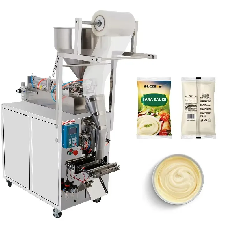 Automatic Packing Machine For Tomato Sauce Making Machine For Tomato Sauce Salad Packaging Machine